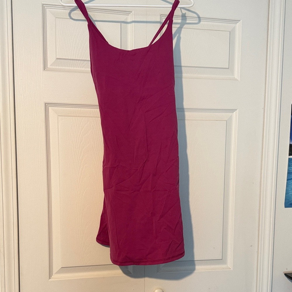 HALARA Vibrant Magenta Sleeveless Dress